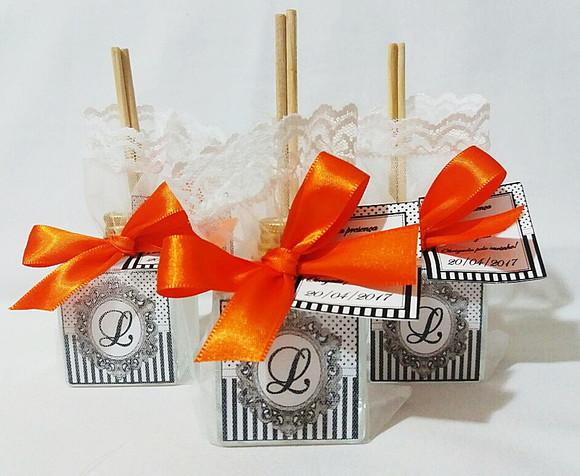 Lembrancinha de Aniversário Aromatizador Cube 50 ml