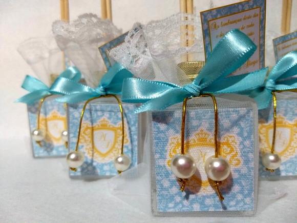 Lembrancinha de Casamento Aromatizador pingente com pérola
