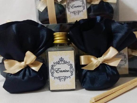 Lembrancinha de Nascimento, Mini Aromatizador, Sache Perf.