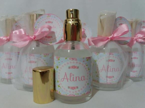 Lembrancinha Nascimento Aromatizador 60 ml Home Spray
