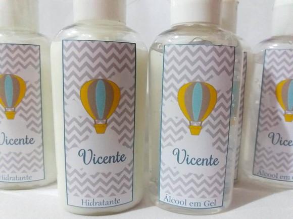Lembrancinha Nascimento hidratante pet 60 g