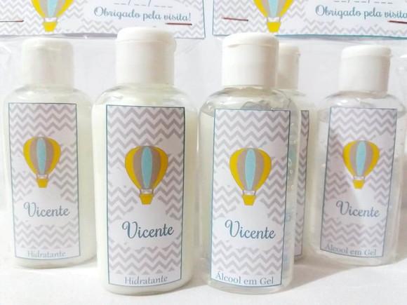 Lembrancinha Nascimento hidratante pet 60 g
