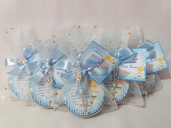 Vela para Batismo Lembrancinha Batizado