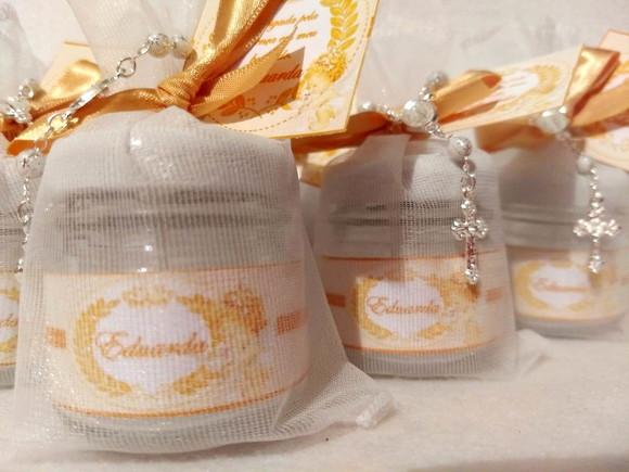 Vela para batismo lembrancinha Batizado/Eucaristia/Crisma