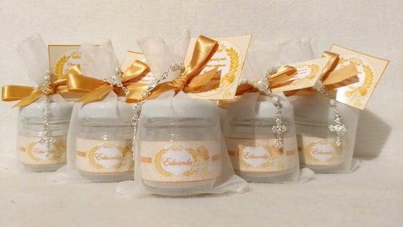 Vela para batismo lembrancinha Batizado/Eucaristia/Crisma