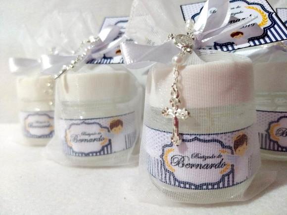 Vela para batismo lembrancinha Batizado/Eucaristia/Crisma
