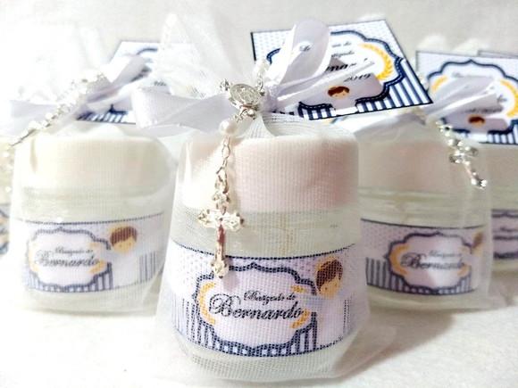 Vela para batismo lembrancinha Batizado/Eucaristia/Crisma