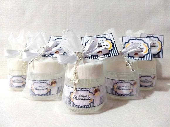 Vela para batismo lembrancinha Batizado/Eucaristia/Crisma