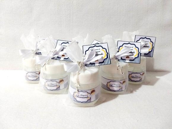 Vela para batismo lembrancinha Batizado/Eucaristia/Crisma