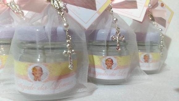 Vela para batismo lembrancinha Batizado/Eucaristia/Crisma
