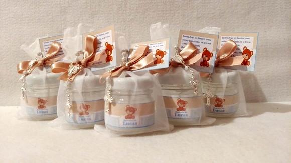 Vela para Batismo Lembrancinha Batizado/eucaristia/crisma
