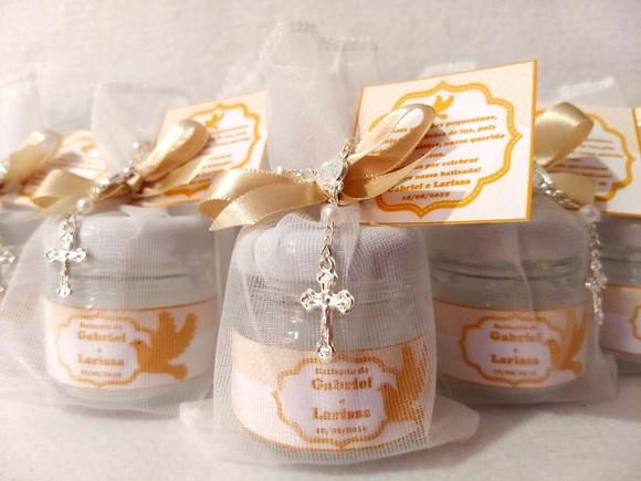 Vela para Batismo Lembrancinha Batizado/eucaristia/crisma