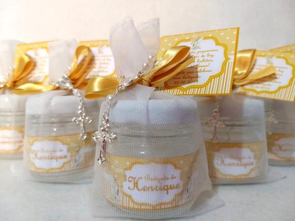 Vela para Batismo Lembrancinha Batizado/eucaristia/crisma