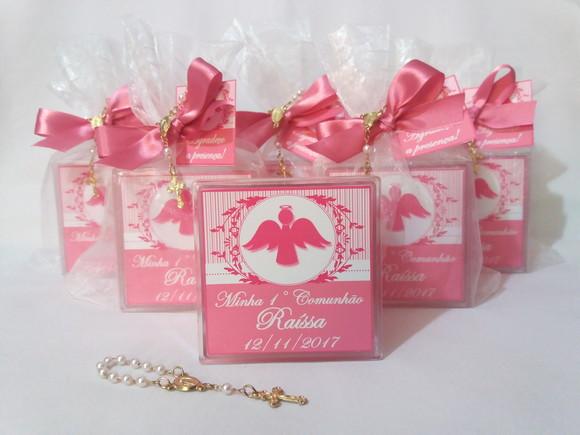 Vela para Batismo Lembrancinha Batizado/eucaristia/crisma