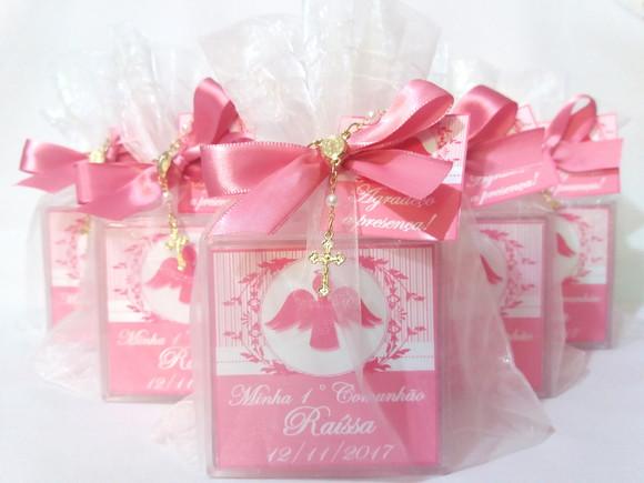 Vela para Batismo Lembrancinha Batizado/eucaristia/crisma