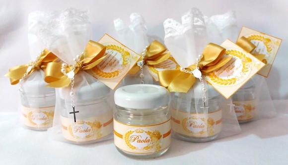 Vela Perfumada Lembrancinha Batizado