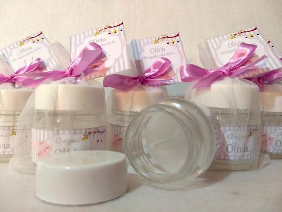 Vela perfumada Lembrancinha Nascimento/Aniversario/Batizado