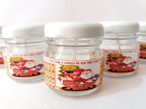 Vela Perfumada Lembrancinha Natalina