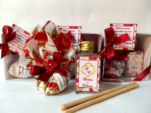 Aromatizador 30 ml Lembrancinha Casamento