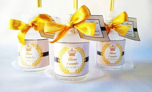 Aromatizador 60 ml Lembrancinha de Aniversário