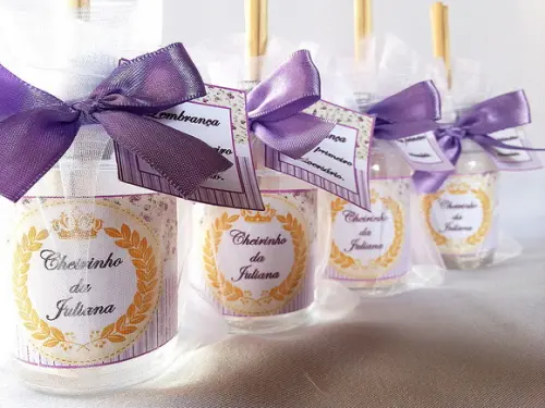 Aromatizador 60 ml Lembrancinha de Aniversário