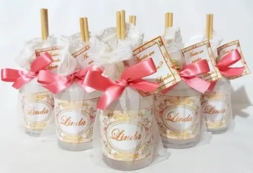 Aromatizador 60 ml Lembrancinha Madrinha de Casamento