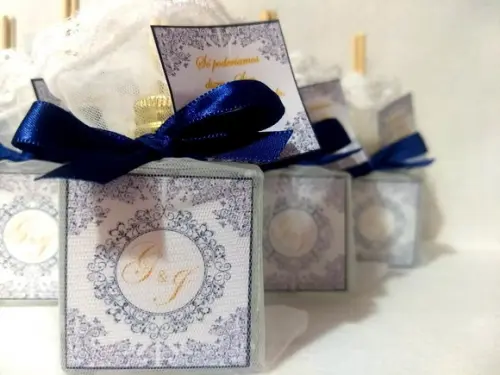 Aromatizador cube 50 ml Lembrancinha Casamento