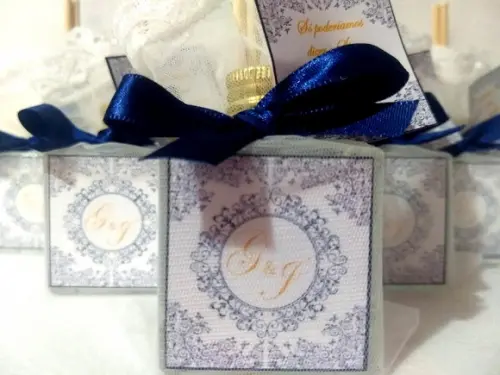 Aromatizador cube 50 ml Lembrancinha Casamento