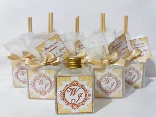 Aromatizador Cube 50 ml Lembrancinha Casamento