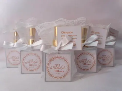 Aromatizador Lembrancinha Aniversário 100 Anos Home Spray