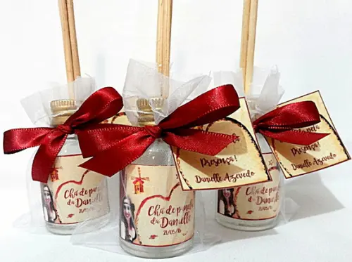 Aromatizador Lembrancinha Chá de Lingerie
