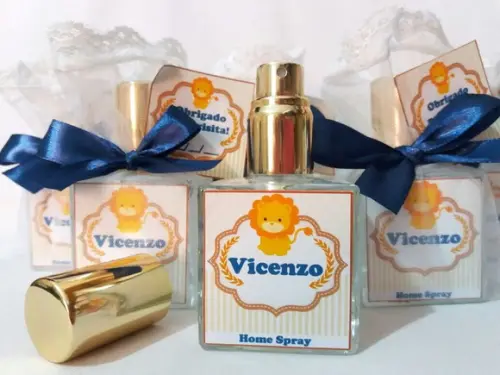 Aromatizador Lembrancinha de Nascimento Home Spray