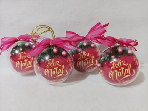 Bola de Natal Personalizada