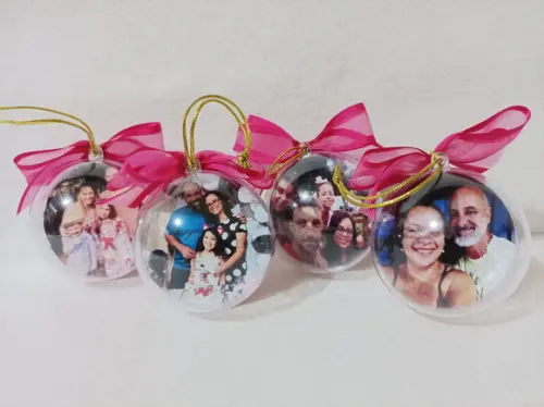 Bola de Natal Personalizada