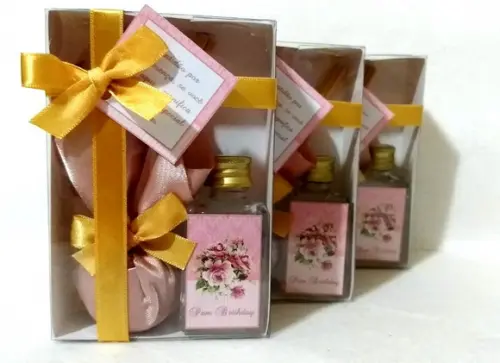 Kit Aromatizador + Sache Lembrancinha 15 Anos
