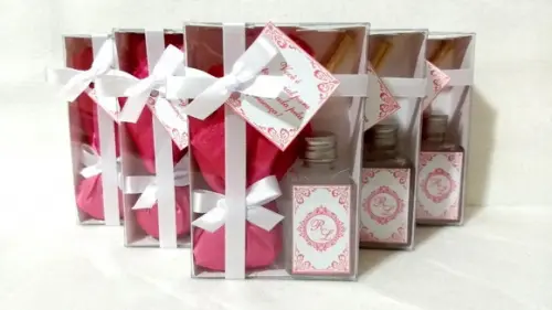 Kit Aromatizador + Sache Lembrancinha 15 Anos