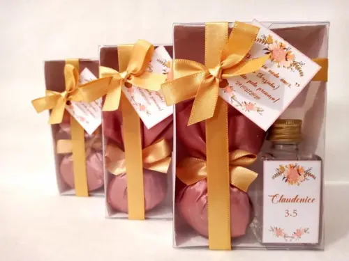 Kit Aromatizador + Sache Lembrancinha Casamento