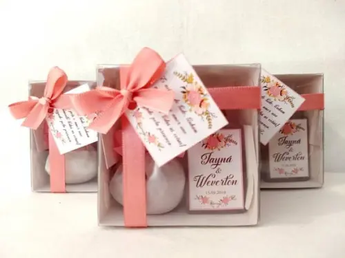 Kit Aromatizador + Sache Lembrancinha Casamento