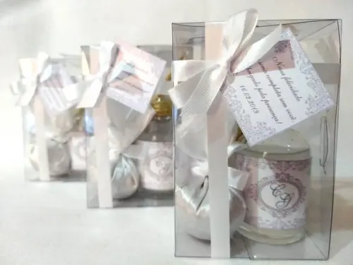 Kit Aromatizador + Sache Lembrancinha Casamento