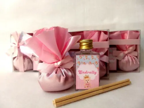 Kit Aromatizador 30 ml Mais 2 Saches Perfumados Nascimento