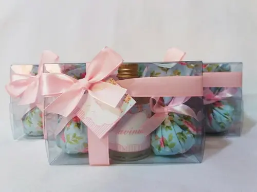 Kit Aromatizador 60 ml Lembrancinha de Nascimento