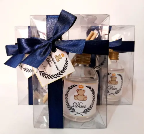 Kit Aromatizador Lembrancinha de Nascimento
