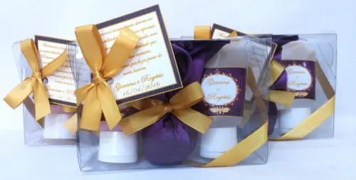 Kit casamento Hidratante + Álcool Gel + Sache Perfumado