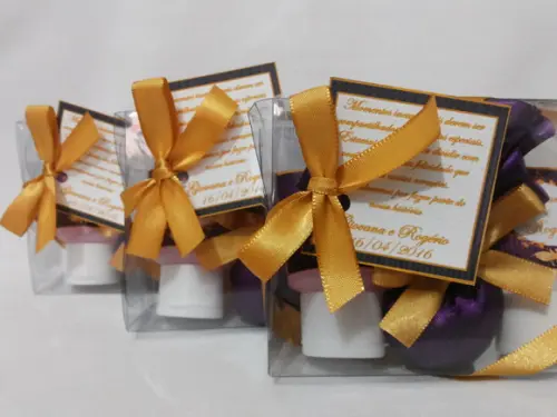 Kit casamento Hidratante + Álcool Gel + Sache Perfumado