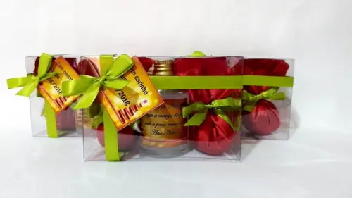 Kit Natal Aromatizador 60 ml Mais 2 Saches Perfumados