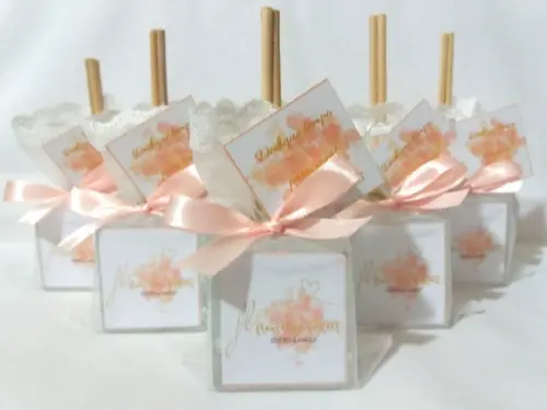 Lembrancinha Corporativa Aromatizador cube 50 ml