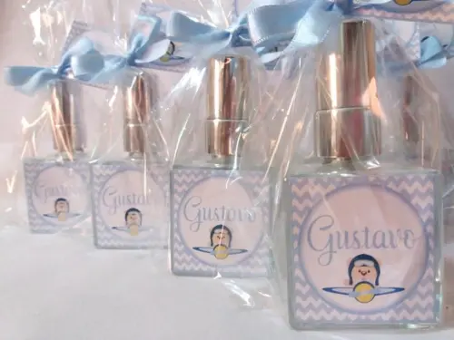 Lembrancinha de Nascimento Home Spray