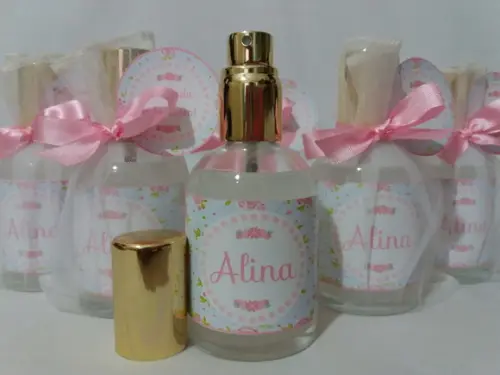 Lembrancinha Nascimento Aromatizador 60 ml Home Spray