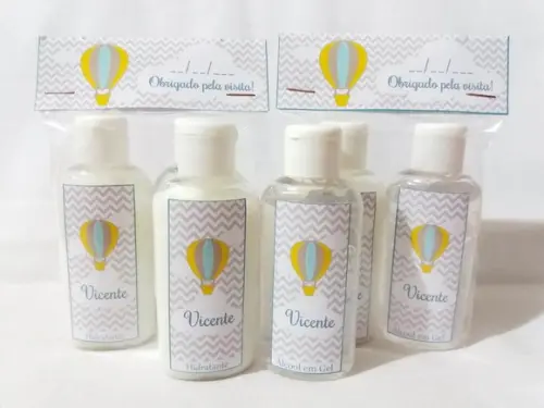 Lembrancinha Nascimento hidratante pet 60 g