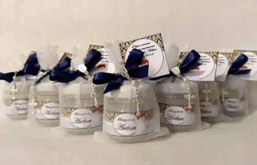 Vela para batismo lembrancinha Batizado/Eucaristia/Crisma